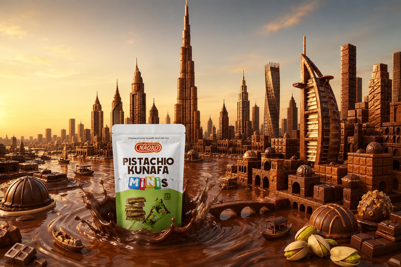 The Rise of Dubai's Chocolate Culture: Pistachio Kunafa Leads the Way